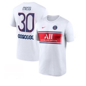 Lionel Messi Nike Paris Saint Germain  T-Shirt World Cup White Size XL